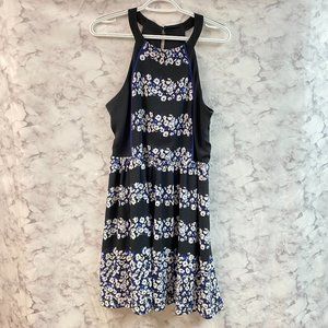 Black floral Express Dress